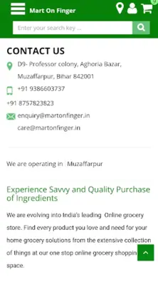 Mart on Finger Online Grocery android App screenshot 0