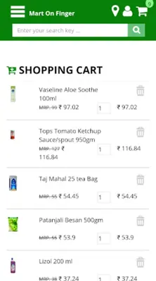 Mart on Finger Online Grocery android App screenshot 3