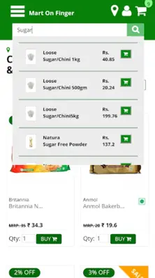 Mart on Finger Online Grocery android App screenshot 5